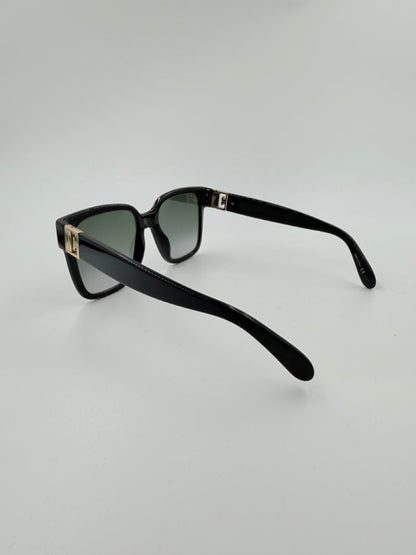 Givenchy 4G Square – solbriller – sorte oversized square solbriller – secondhand