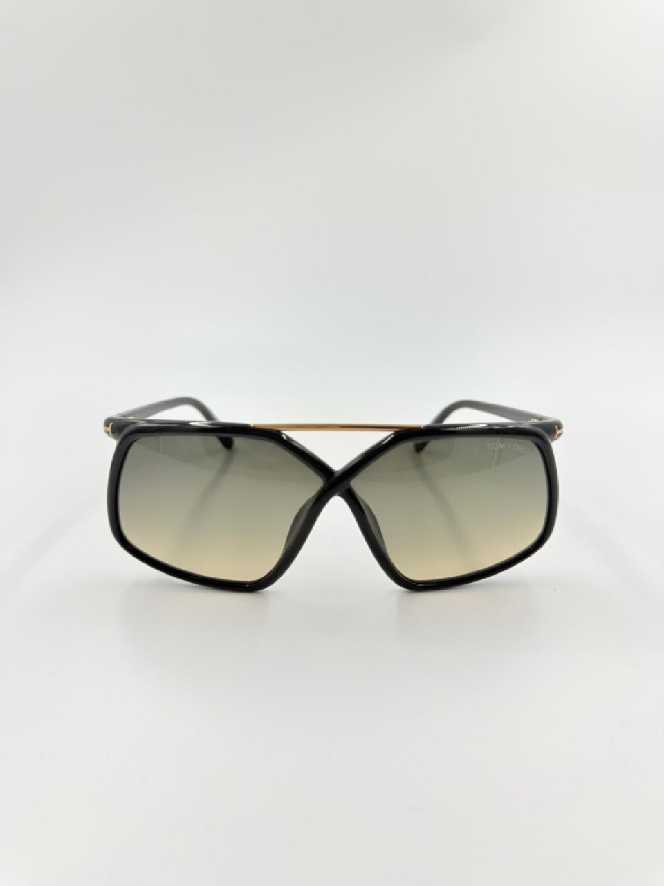 Tom Ford Aviator / Shield Style – solbriller – oversized designer solbriller – secondhand
