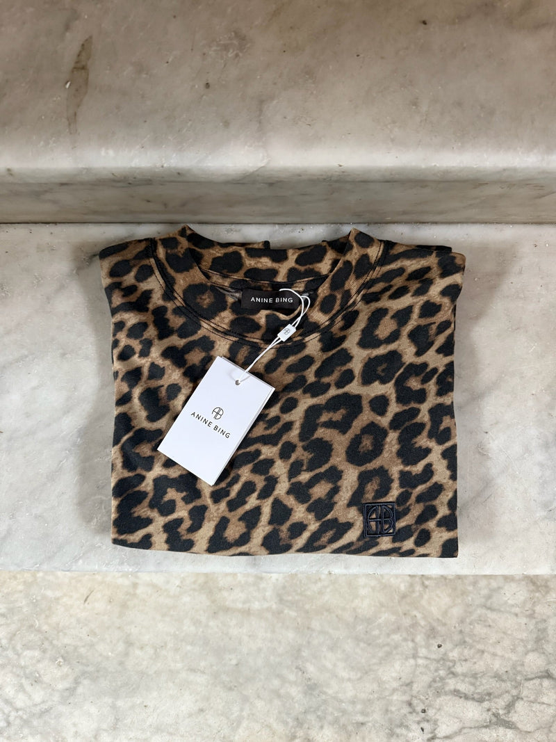 Anine Bing - T-shirt - Leopard - Avi