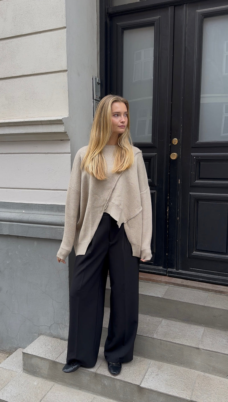 The Collection - Strik - Beige - Anika