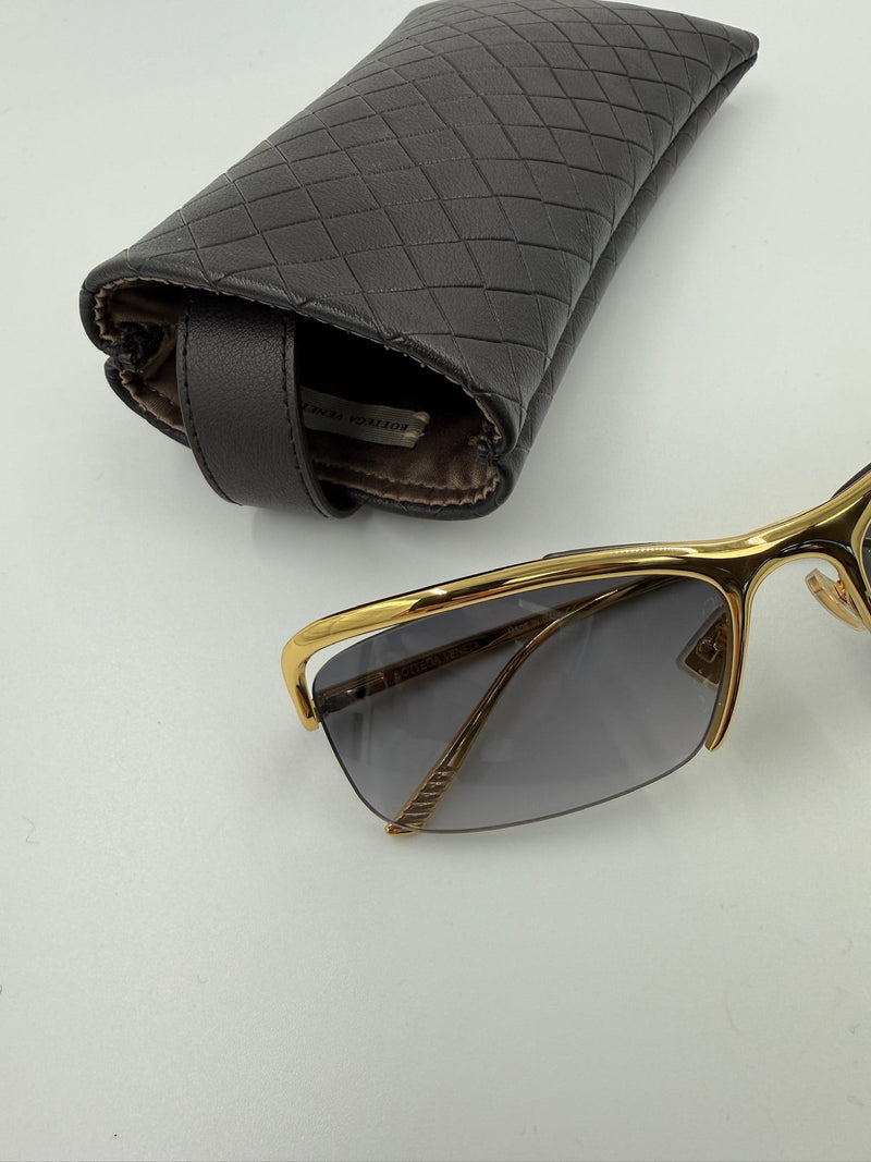 Bottega Veneta - Solbriller - Golden Sun - Secondhand