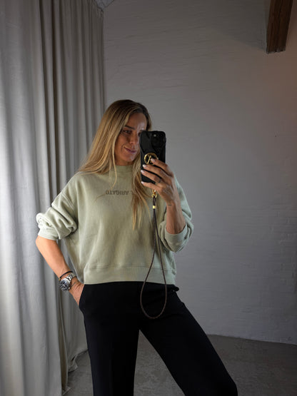 Axel Arigato - Sweatshirt - Dusty Green - Distort