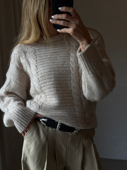 Iro - Strik - Beige - Solenn Pullover