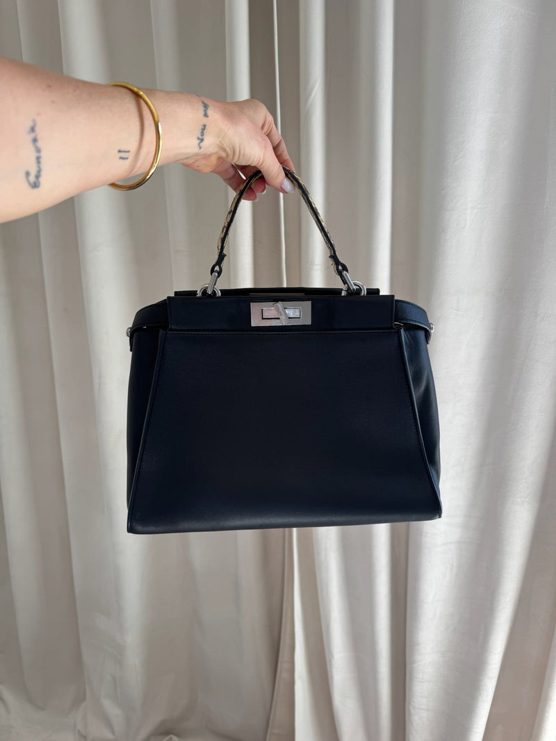 Fendi - Peekaboo - Crossbody/håndtaske - Secondhand