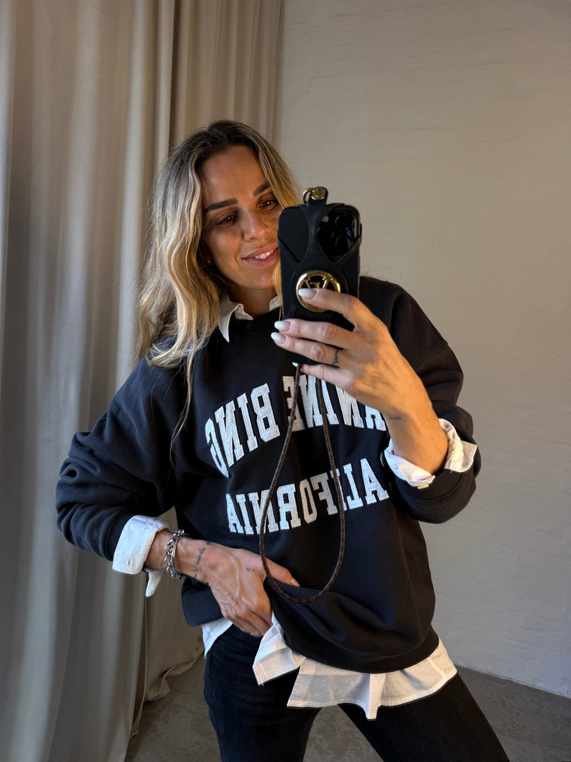 Anine Bing - Sweatshirt - Vintage Black - Miles