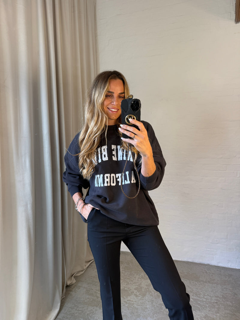 Anine Bing - Sweatshirt - Vintage Black - Miles
