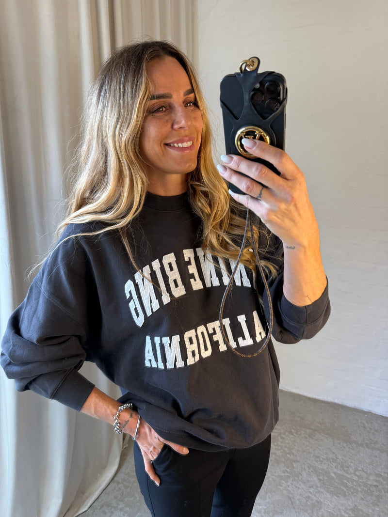 Anine Bing - Sweatshirt - Vintage Black - Miles