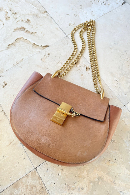 Chloé - Drew Crossbody - Cognac - Secondhand