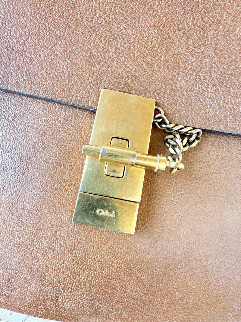 Chloé - Drew Crossbody - Cognac - Secondhand