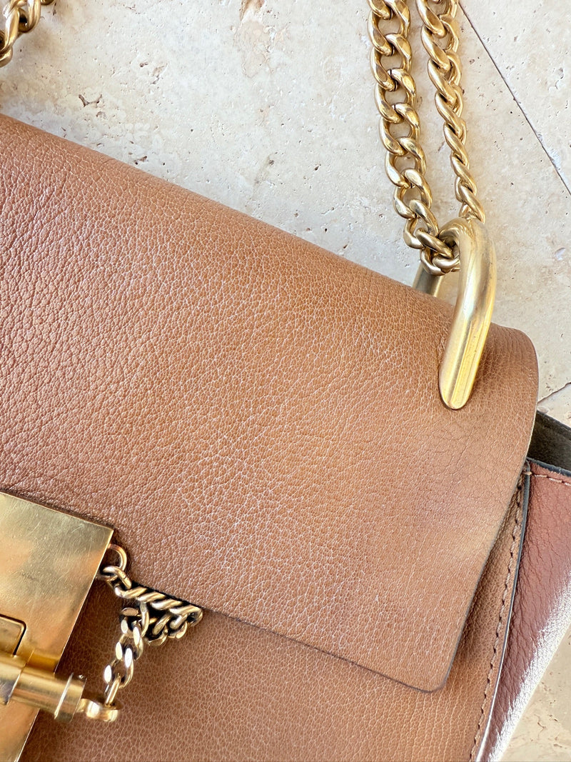 Chloé - Drew Crossbody - Cognac - Secondhand