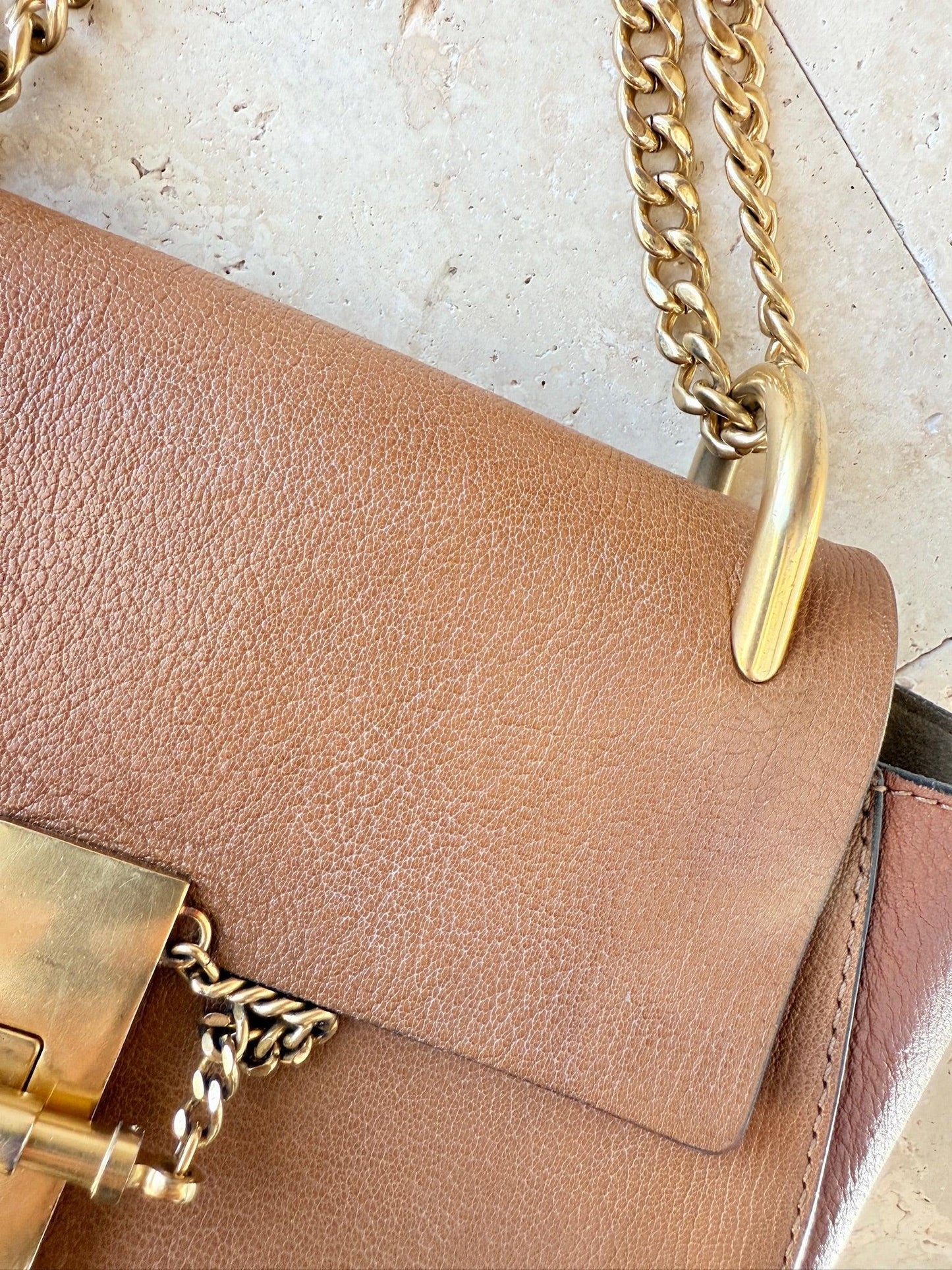 Chloé - Drew Crossbody - Cognac - Secondhand