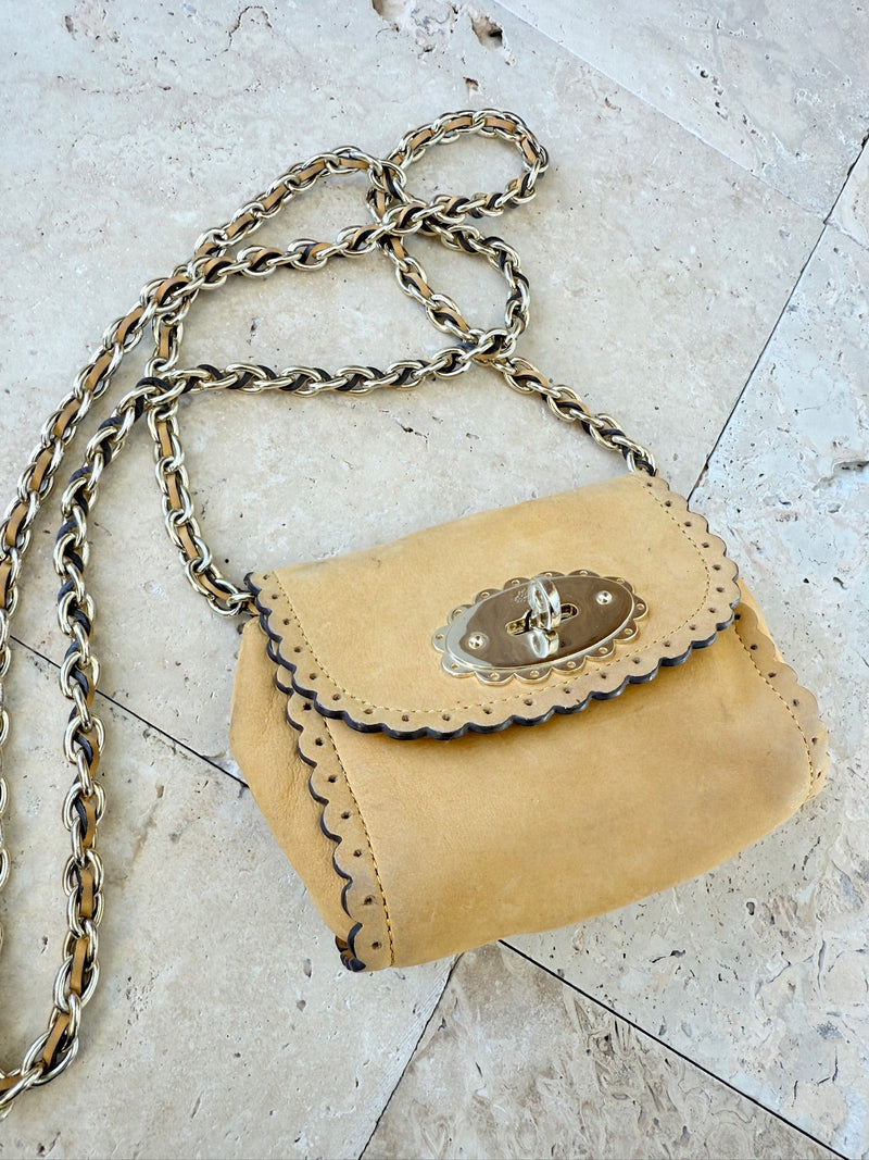 Mulberry - Mini Lily bag - Gul - Preloved