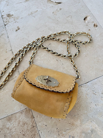 Mulberry - Mini Lily bag - Gul - Preloved