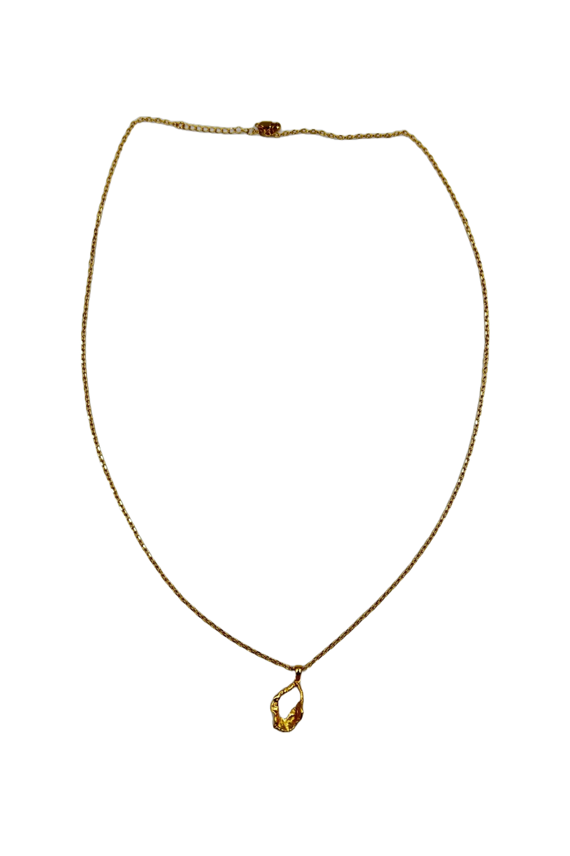 Andcopenhagen Jewelry - Halskæde - 18 karat guldbelagt messing - Mina