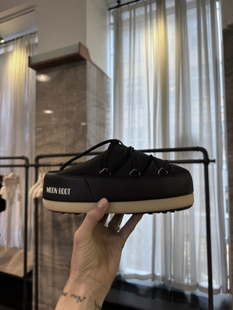 Moon Boot - Vinterstøvle - Black - Evx Mule Nylon sss