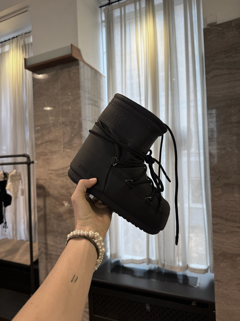 Moon Boot - Vinterstøvle - Black - Icon Low Rubber sss