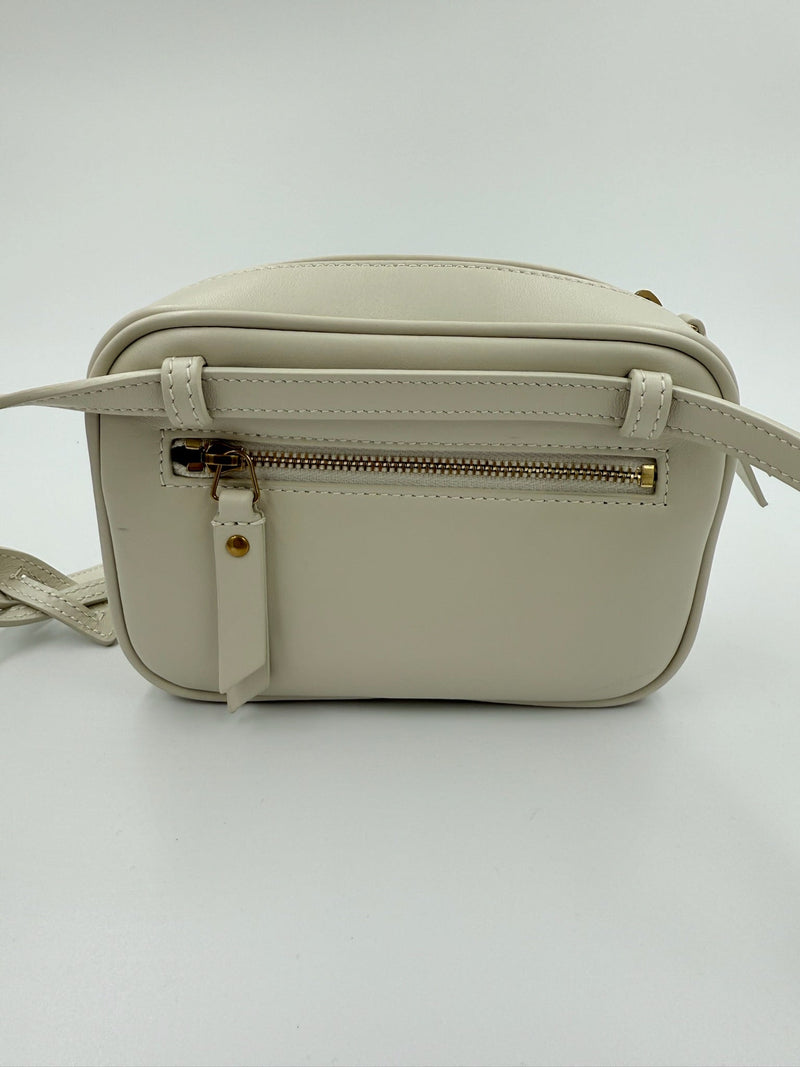 Yves Saint Laurent - Lou crossbody bag - White - Secondhand