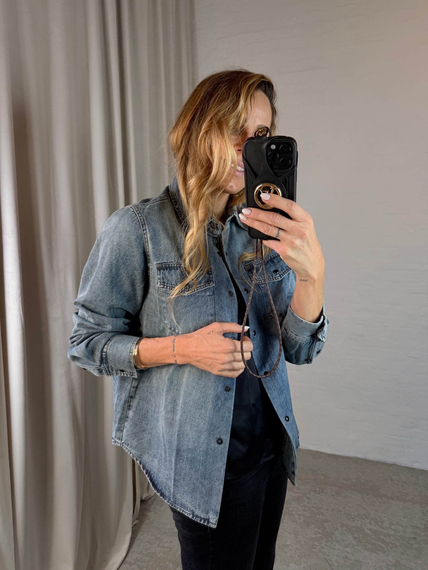 The Collection - Denim jakke - Blue Denim - Skylar