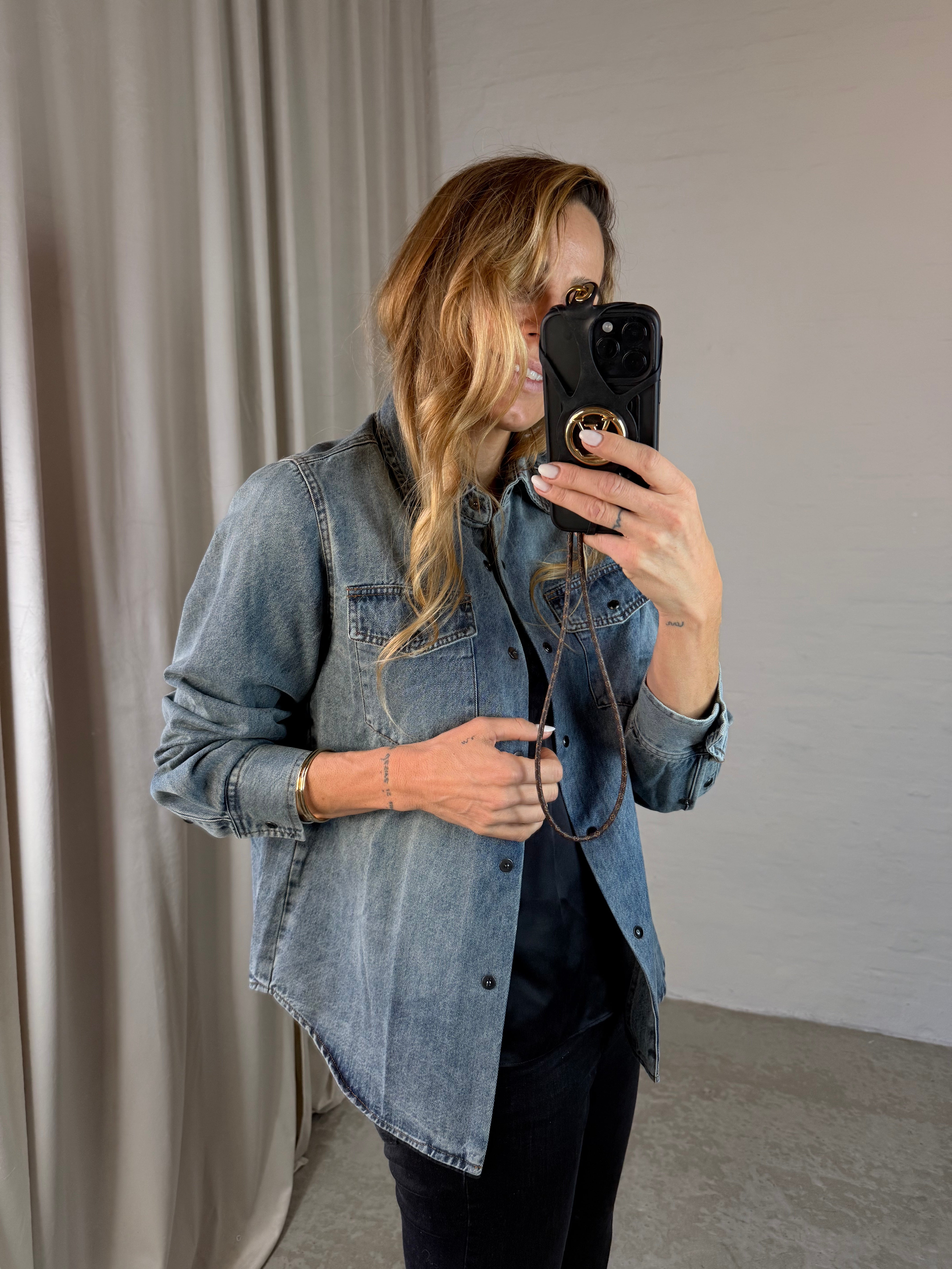 The Collection - Denim jakke - Blue Denim - Skylar