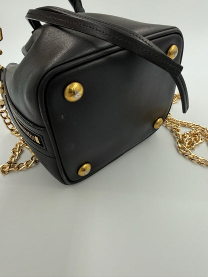 Saint Lauren - YSL mini Bucket bag m. kæde - Sort - Secondhand