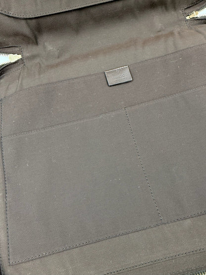 Gucci - GG Supreme Business Bag - Brun - Secondhand