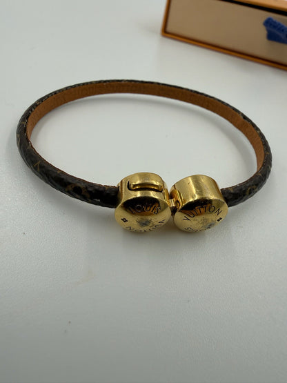 Louis Vuitton - LV - Paris Historic Mini Monogram armbånd - Secondhand