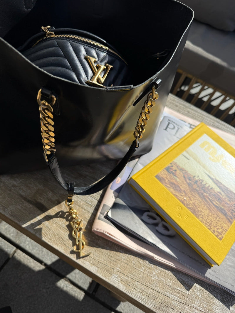 Yves Saint Laurent - YSL Shopping Tote - Sort - Secondhand