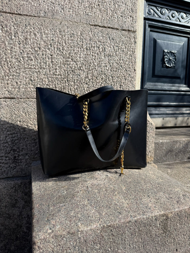 Yves Saint Laurent - YSL Shopping Tote - Sort - Secondhand