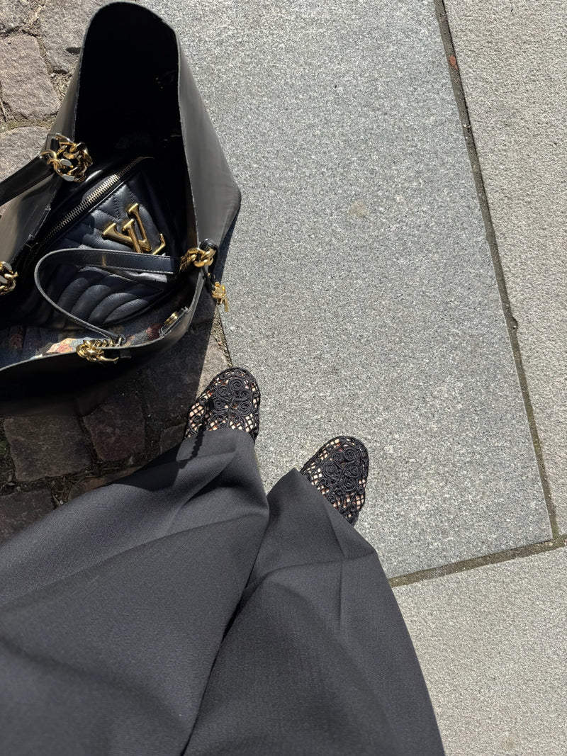 Yves Saint Laurent - YSL Shopping Tote - Sort - Secondhand