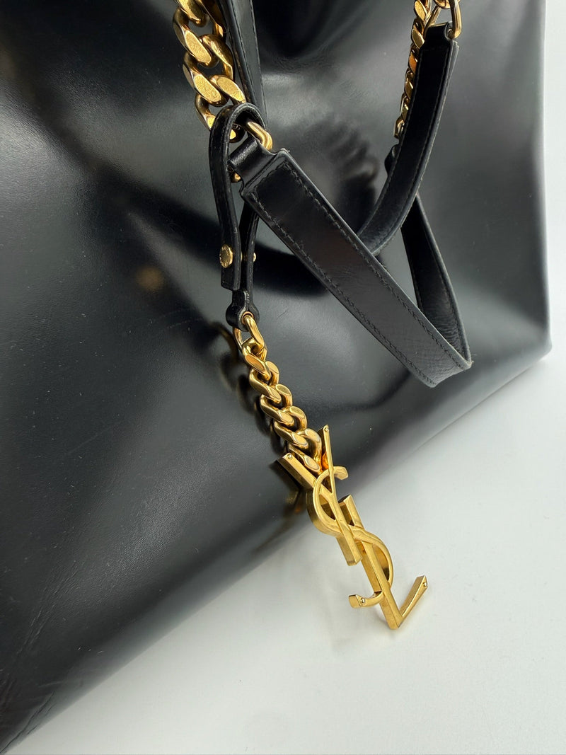 Yves Saint Laurent - YSL Shopping Tote - Sort - Secondhand