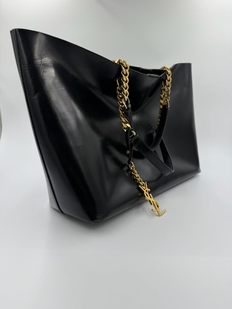 Yves Saint Laurent - YSL Shopping Tote - Sort - Secondhand