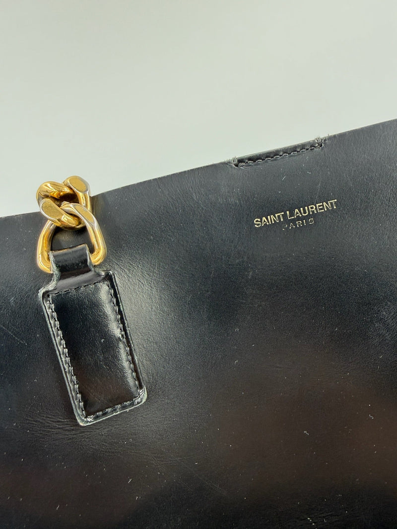 Yves Saint Laurent - YSL Shopping Tote - Sort - Secondhand