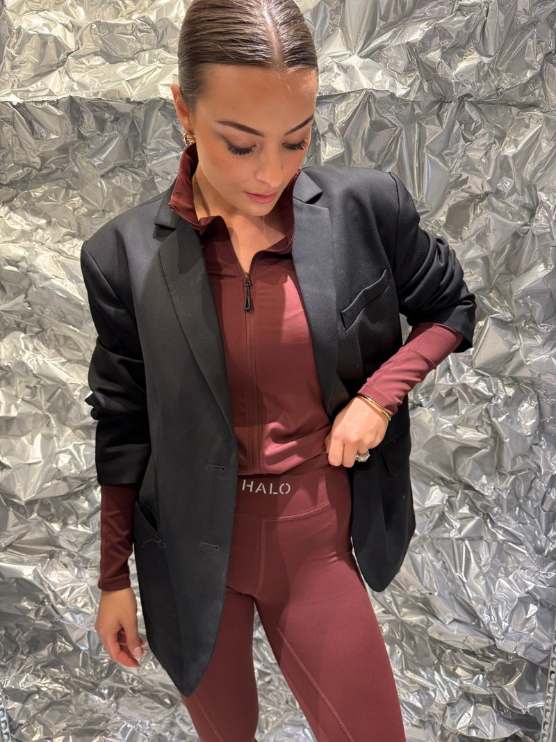 HALO - Leggings - Bitter Chocolate - Women training tights