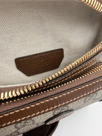 Gucci Vintage GG Supreme Belt Bag – beige/ebony – secondhand