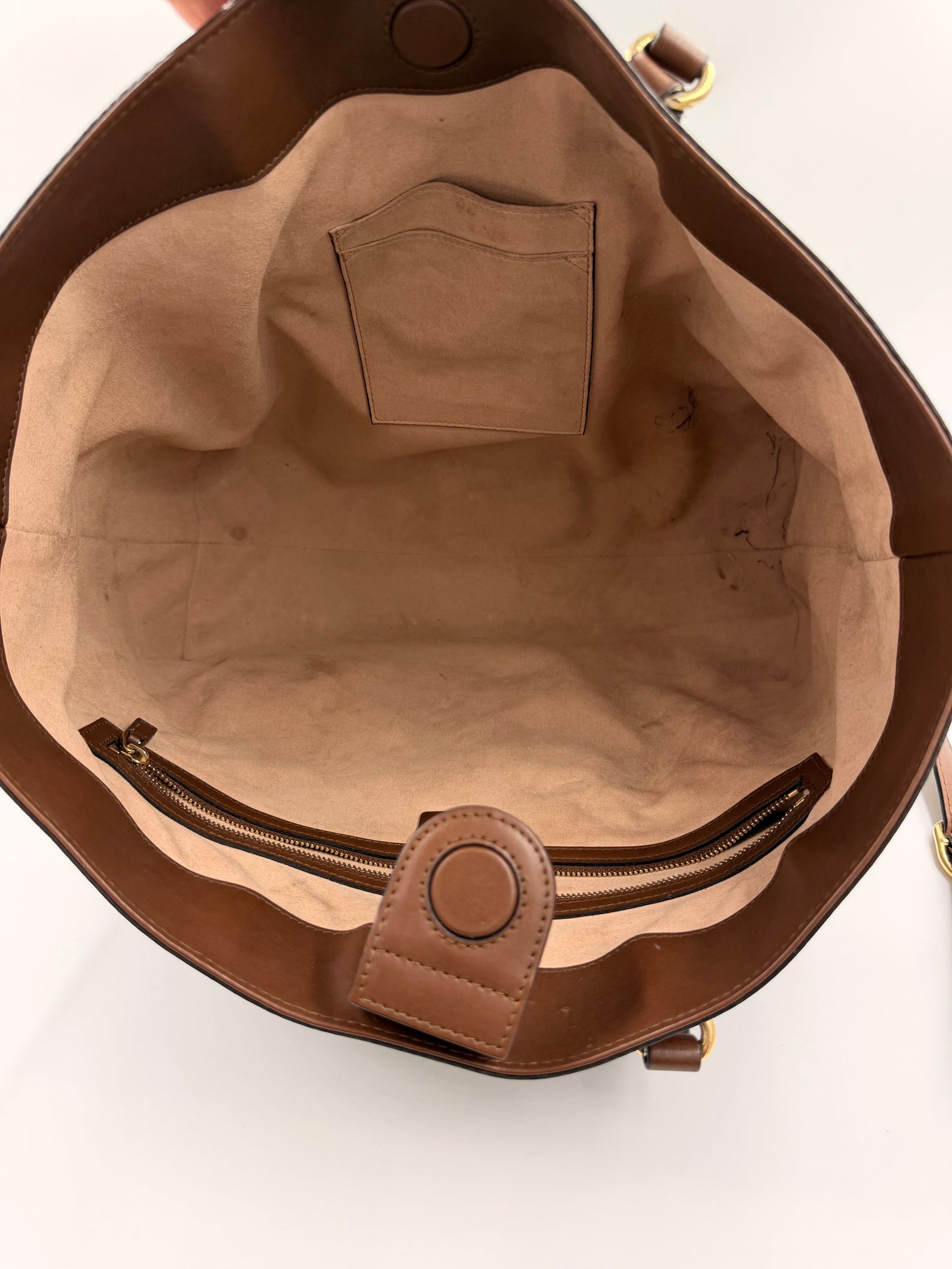 Gucci GG Supreme Tote Bag – beige/ebony – secondhand