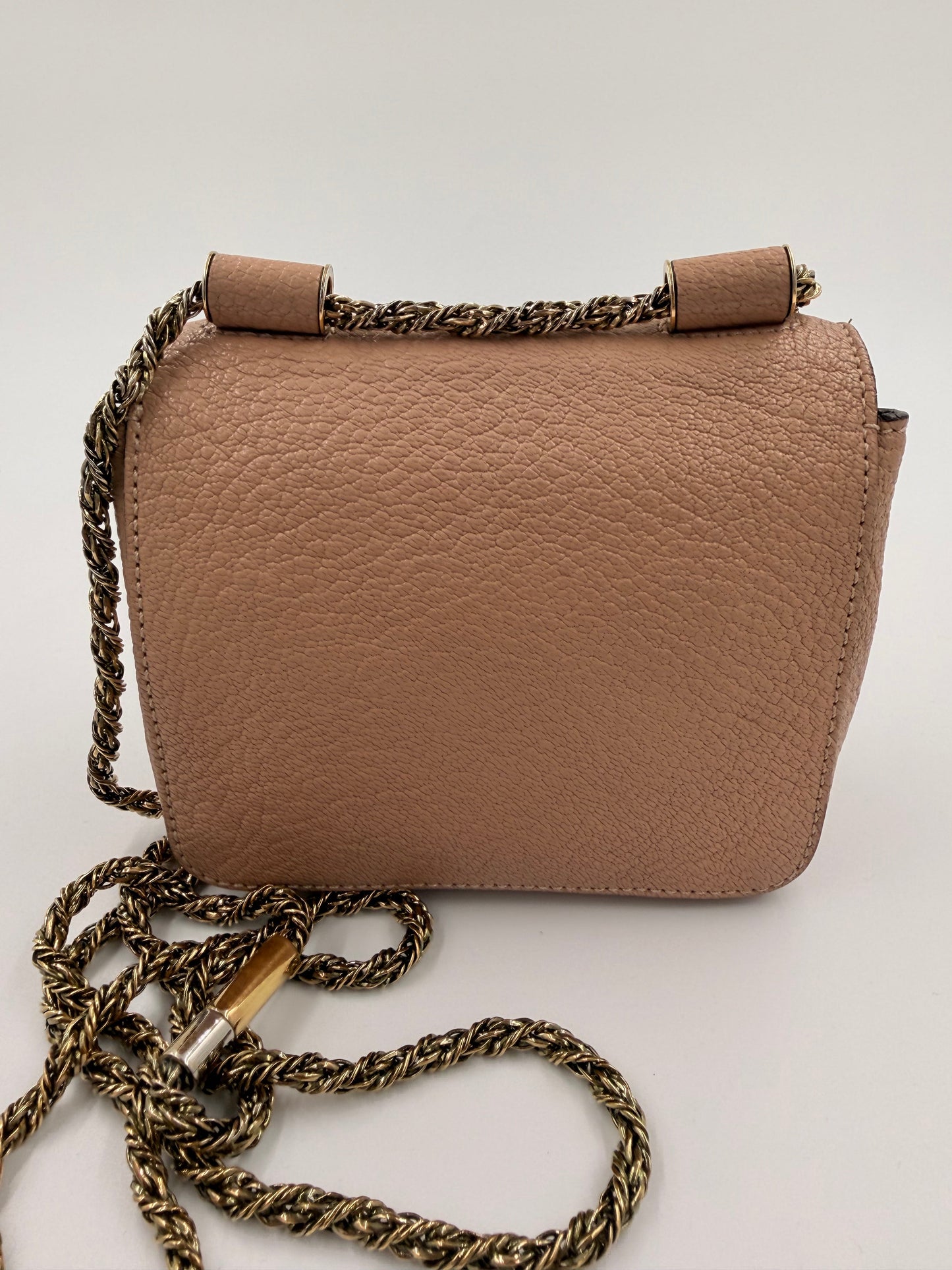 Chloé Elsie – crossbody – pudderfarvet læder taske – secondhand