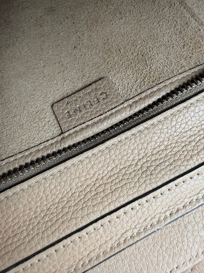 Céline Nano Luggage – håndtaske – taupe læder taske – secondhand