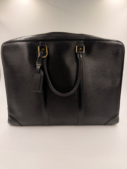 Louis Vuitton Riviera Epi – sort læder business bag – secondhand