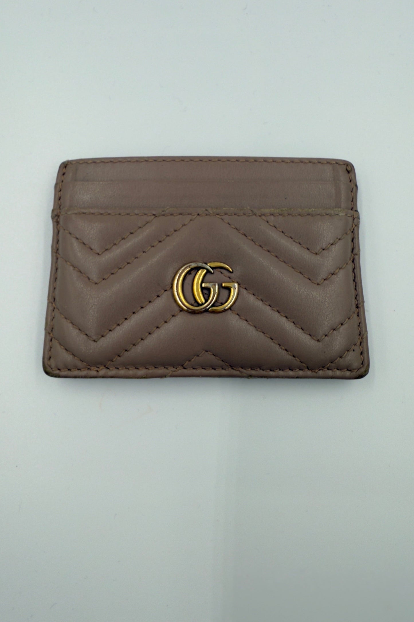 GUCCI - Kortholder - Calfskin GG Marmont - Secondhand