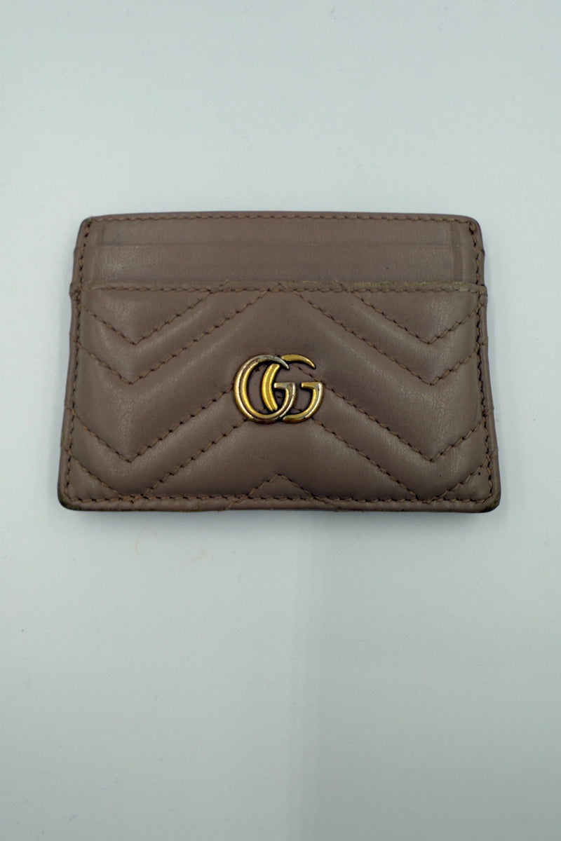 GUCCI - Kortholder - Calfskin GG Marmont - Secondhand