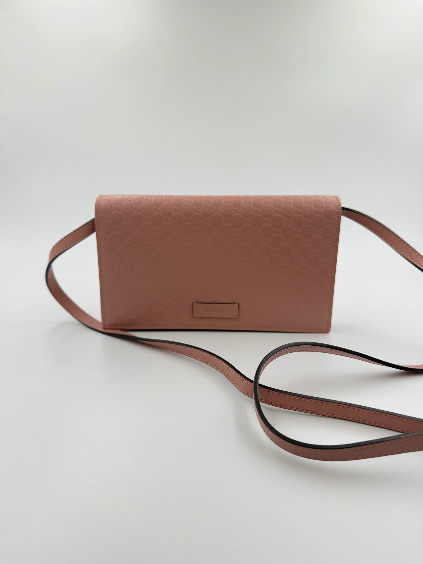 Gucci - GG Micro Guccissima Crossbody - Pink - Secondhand