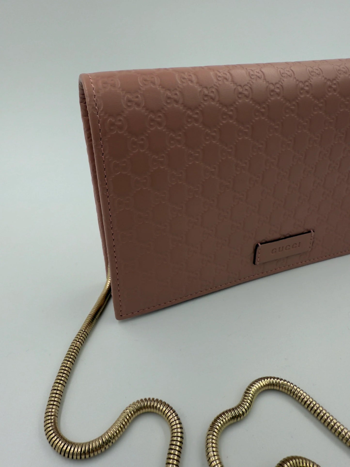 Gucci - GG Micro Guccissima Crossbody - Pink - Secondhand