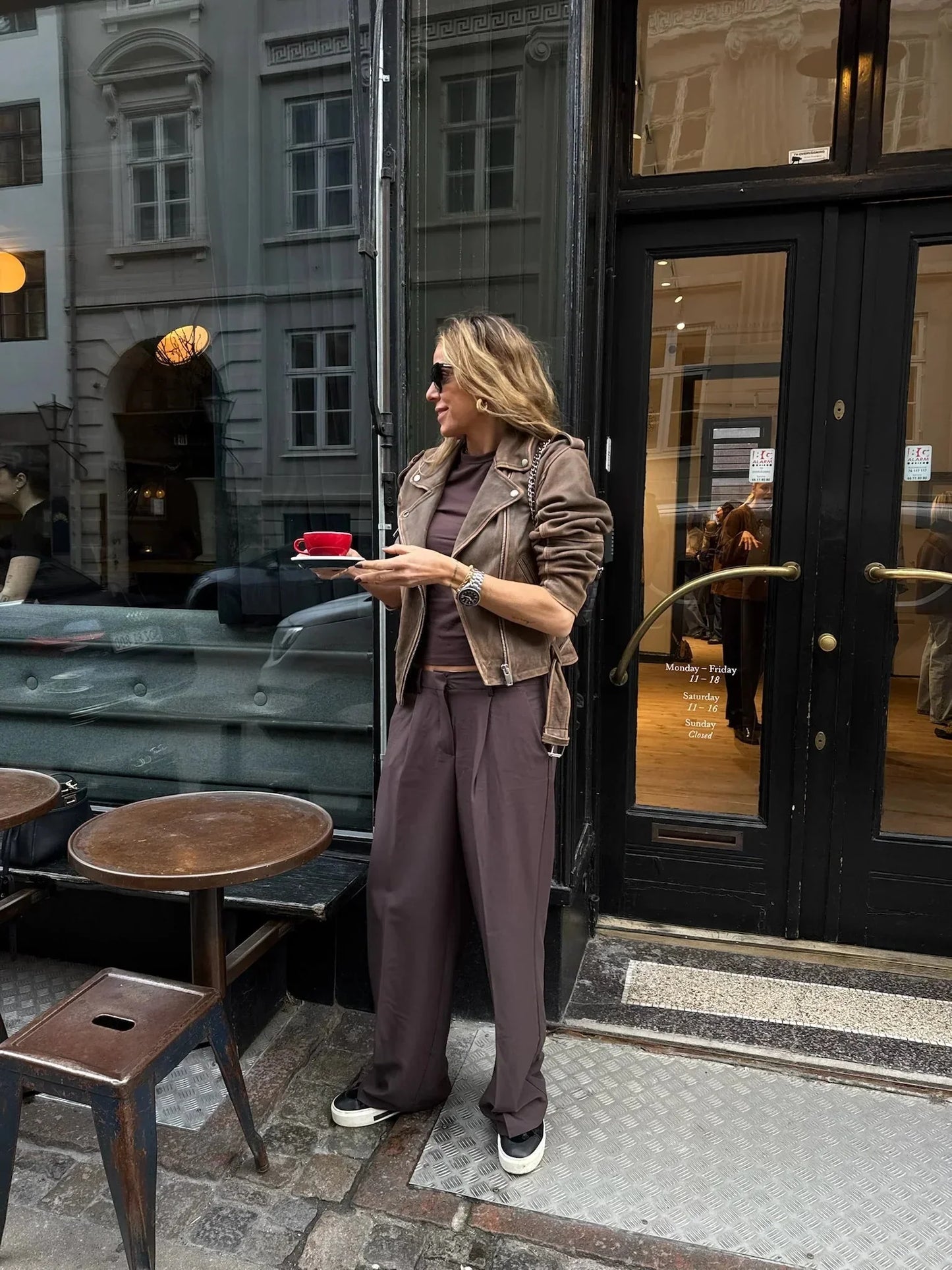 JJXX - Suitpants - Brun - Ellis - Stilkompagniet.dk