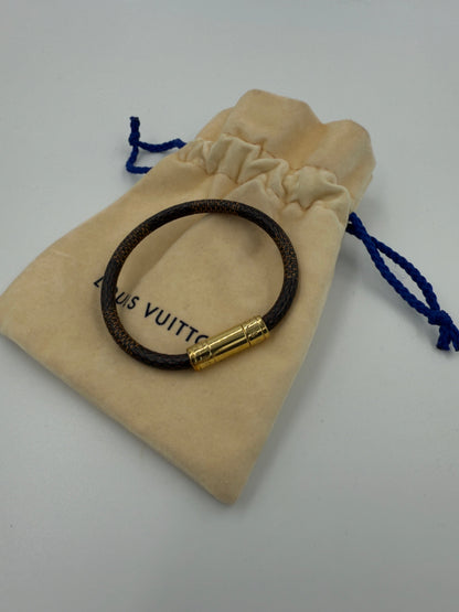 Louis Vuitton - Keep It Bracelet – Monogram Canvas - Secondhand