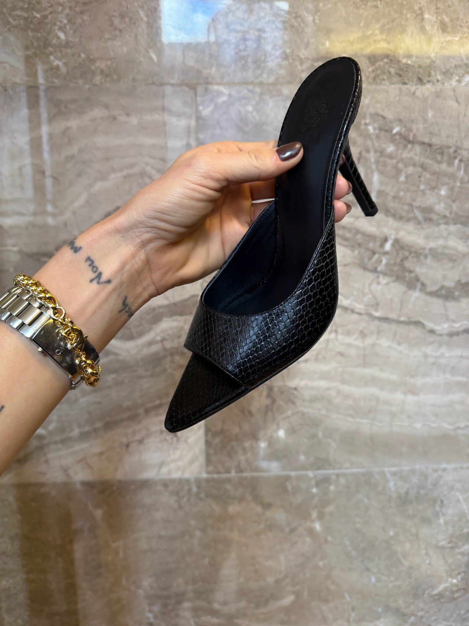 Gia Borghini - Stillet - Black - Perni