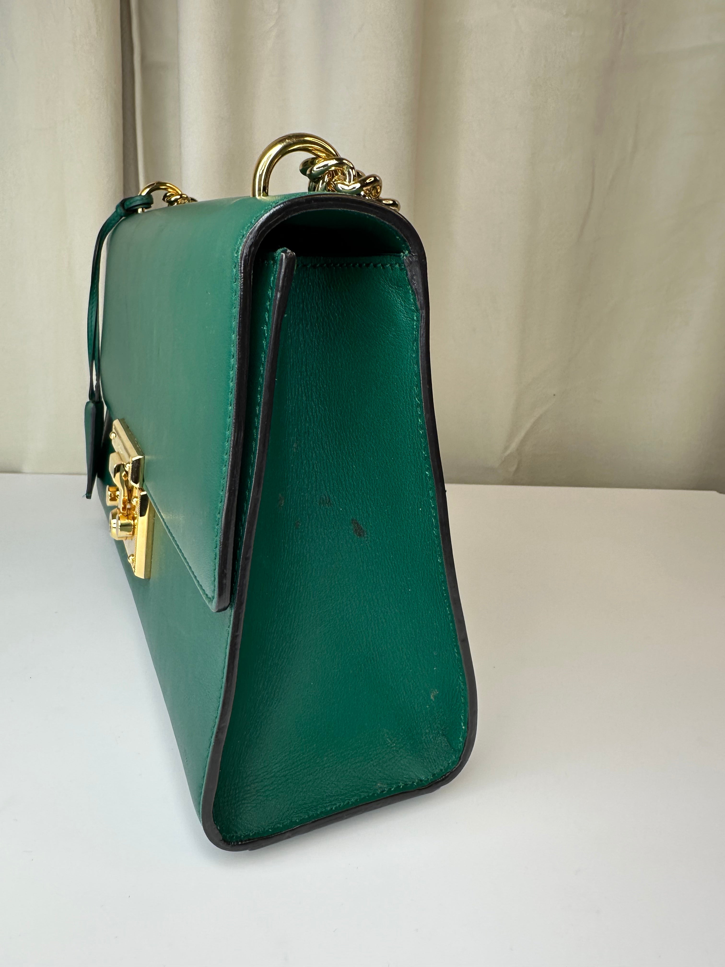 Gucci - Padlock Green leather - Secondhand