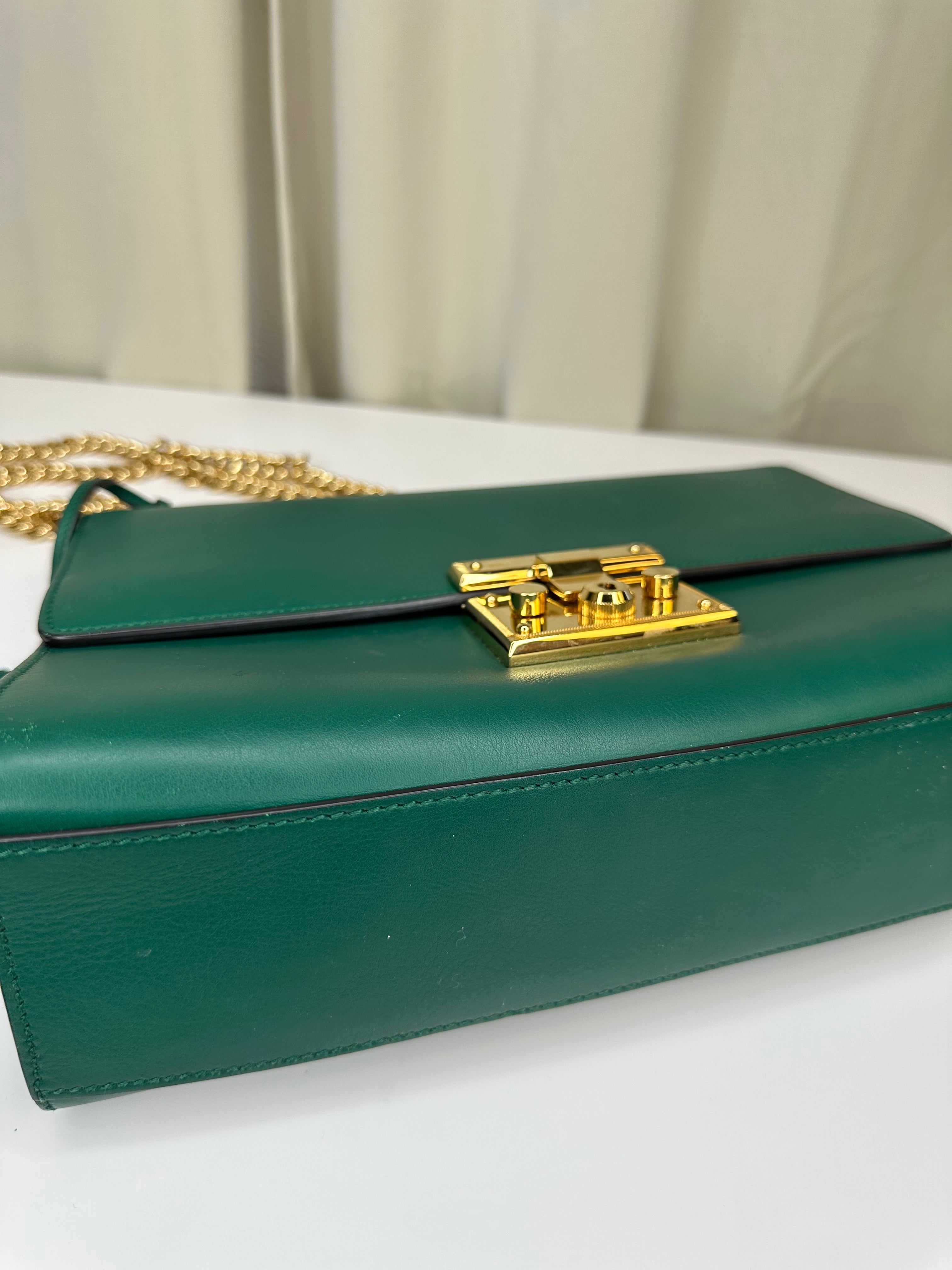 Gucci - Padlock Green leather - Secondhand