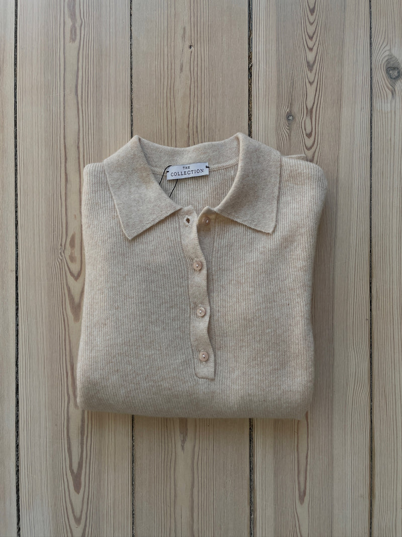 The Collection - Cashmere Polo - Creme - Selma