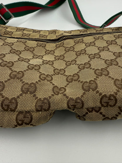 Gucci - GG Canvas - Web Sherry Line belt bag - Secondhand