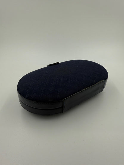 Gucci - Vintage Black/Blue monogram canvas - Clutch -  Secondhand